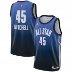 All-Star 2023 Trikot Team 1 Donovan Mitchell 45 Nike Blau Swingman - Herren